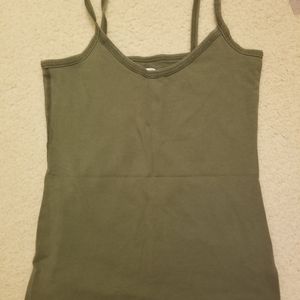 Olive green camisole